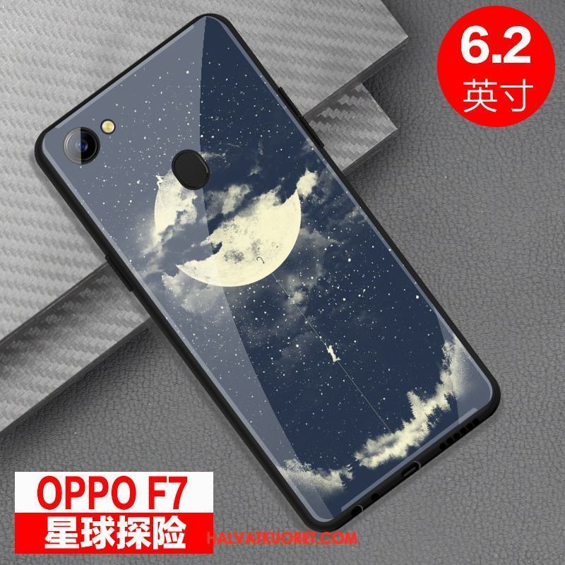 Oppo F7 Kuoret Murtumaton Suojaus Persoonallisuus, Oppo F7 Kuori Peili Punainen