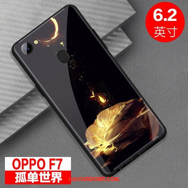 Oppo F7 Kuoret Murtumaton Suojaus Persoonallisuus, Oppo F7 Kuori Peili Punainen