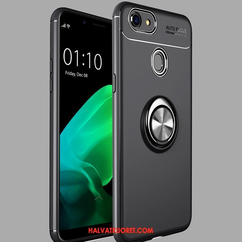 Oppo F7 Kuoret Pehmeä Neste Suojaus Silikoni, Oppo F7 Kuori Murtumaton Rengas