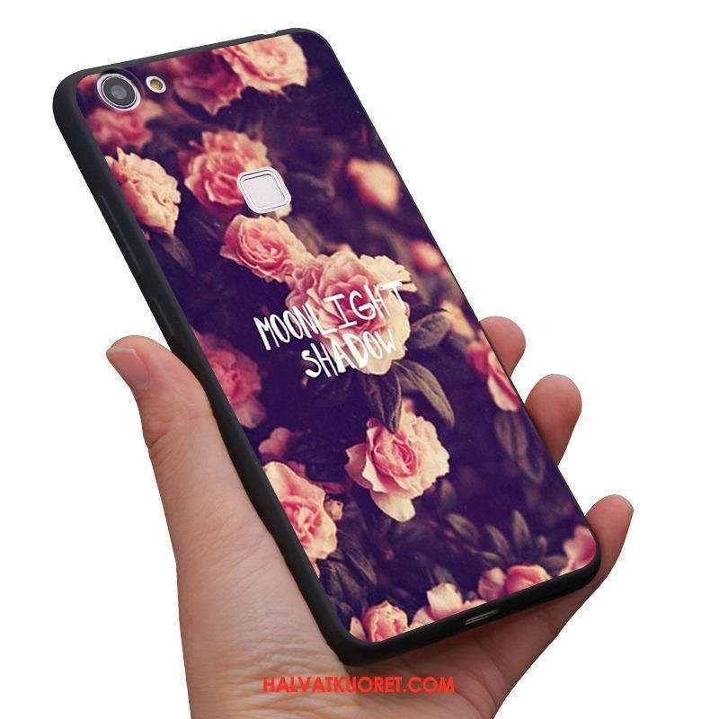 Oppo F7 Kuoret Pieni Taide Suojaus, Oppo F7 Kuori Musta