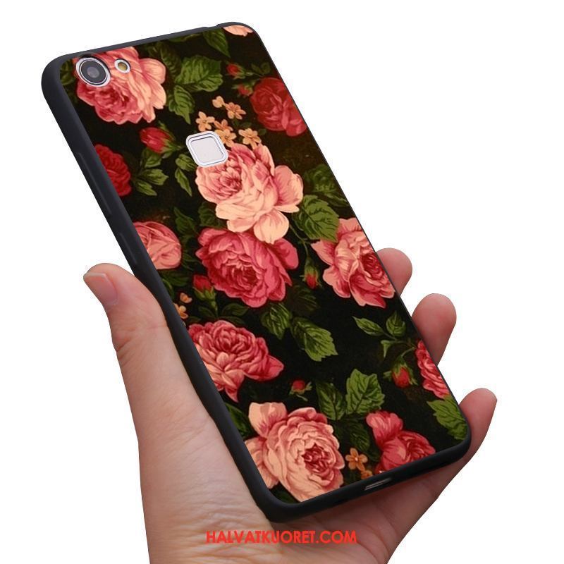 Oppo F7 Kuoret Pieni Taide Suojaus, Oppo F7 Kuori Musta