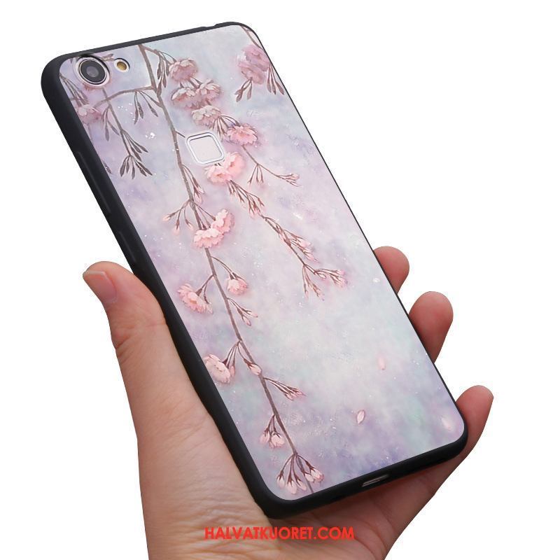 Oppo F7 Kuoret Pieni Taide Suojaus, Oppo F7 Kuori Musta