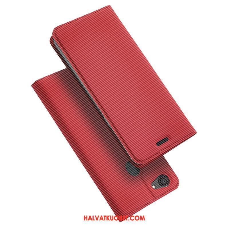 Oppo F7 Youth Kuoret Suojaus Kotelo Murtumaton, Oppo F7 Youth Kuori Nahkakotelo Tuki