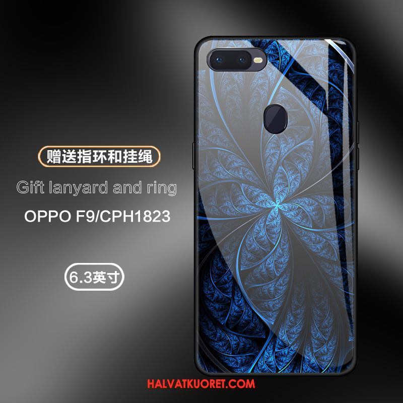 Oppo F9 Kuoret Kuvio Murtumaton Lasi, Oppo F9 Kuori Trendi Kotelo