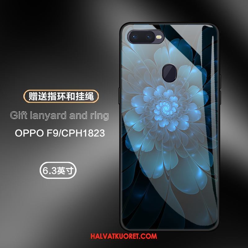 Oppo F9 Kuoret Kuvio Murtumaton Lasi, Oppo F9 Kuori Trendi Kotelo