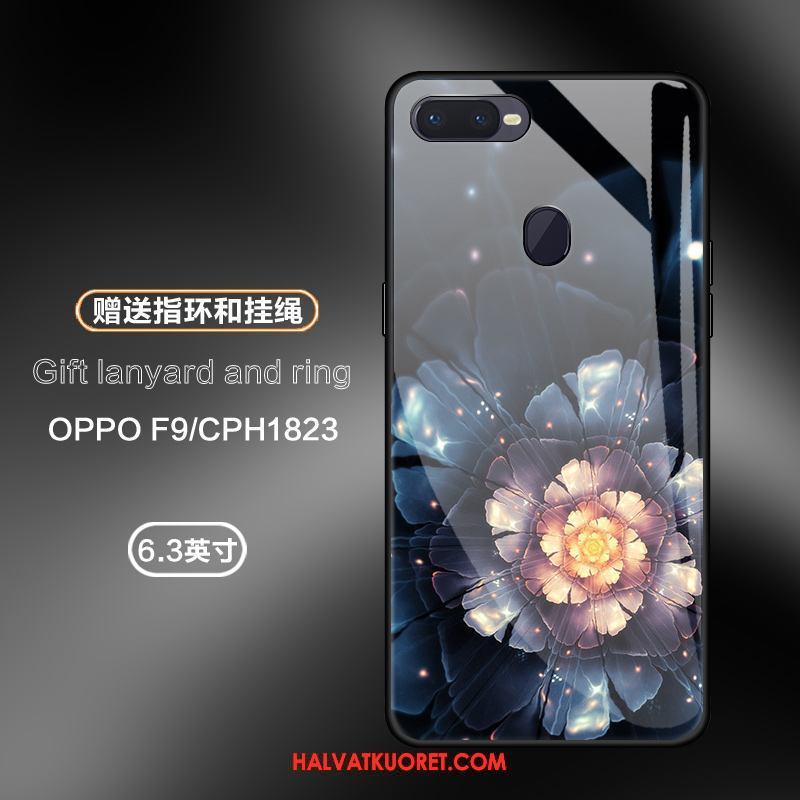 Oppo F9 Kuoret Kuvio Murtumaton Lasi, Oppo F9 Kuori Trendi Kotelo