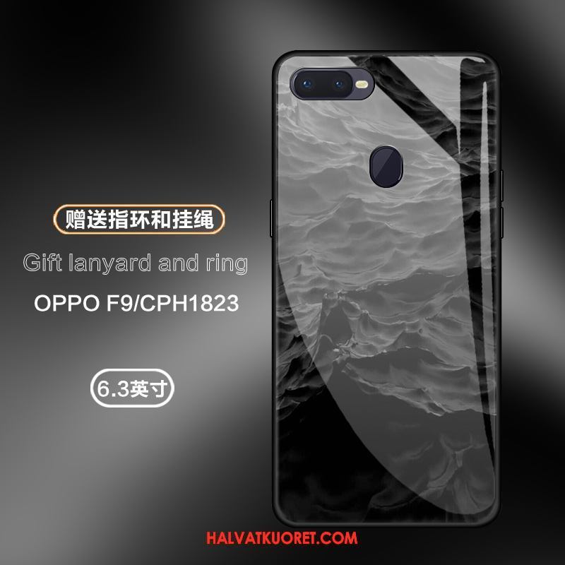 Oppo F9 Kuoret Kuvio Murtumaton Lasi, Oppo F9 Kuori Trendi Kotelo