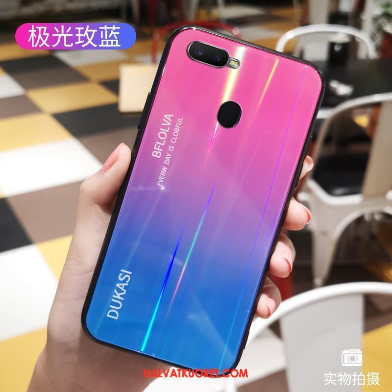 Oppo F9 Kuoret Murtumaton Puhelimen Trendi, Oppo F9 Kuori Net Red Lasi