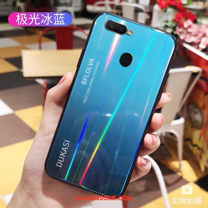 Oppo F9 Kuoret Murtumaton Puhelimen Trendi, Oppo F9 Kuori Net Red Lasi