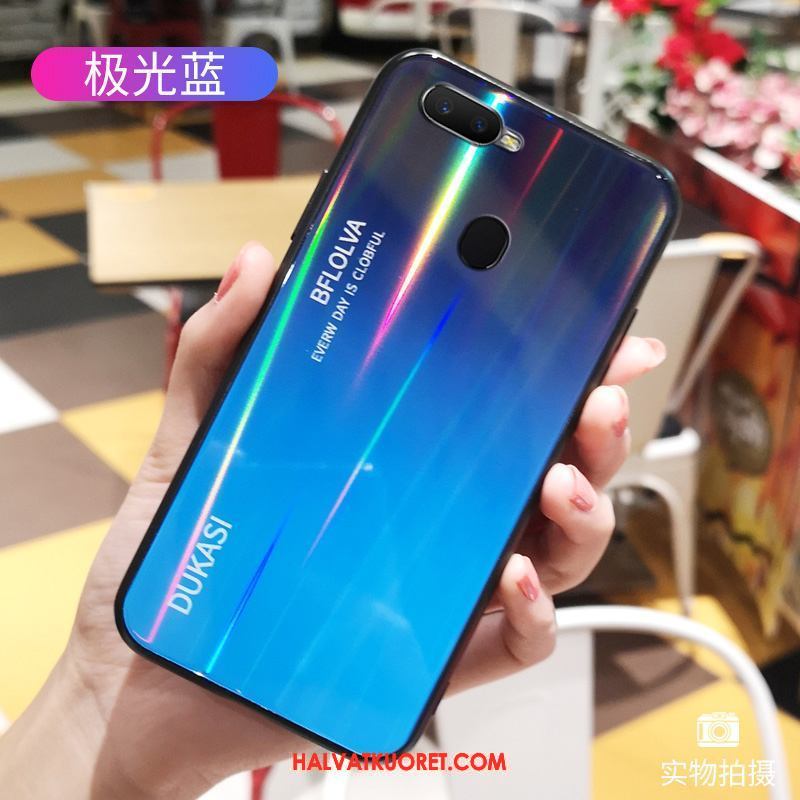 Oppo F9 Kuoret Murtumaton Puhelimen Trendi, Oppo F9 Kuori Net Red Lasi