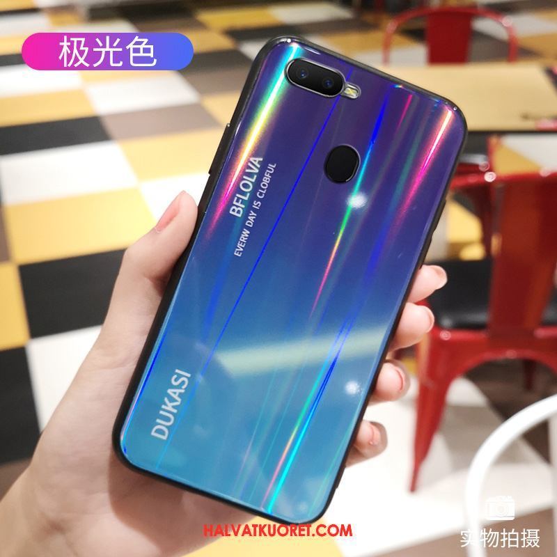 Oppo F9 Kuoret Murtumaton Puhelimen Trendi, Oppo F9 Kuori Net Red Lasi