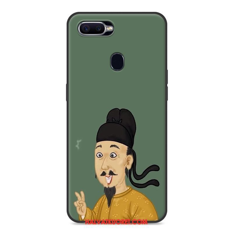 Oppo F9 Kuoret Puhelimen Rakastunut Luova, Oppo F9 Kuori Sarjakuva Keltainen