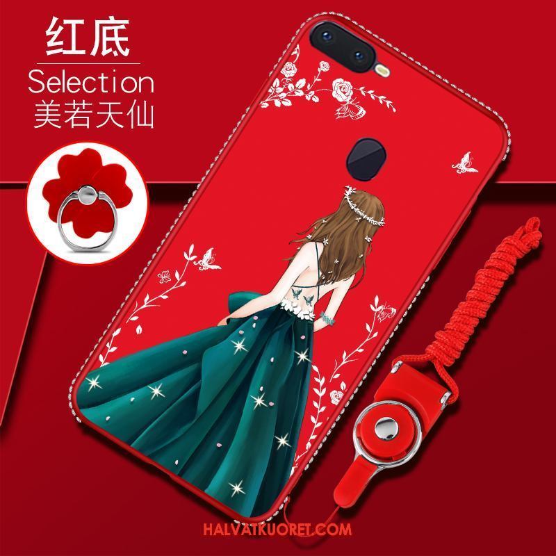 Oppo F9 Starry Kuoret Net Red Luova Trendi, Oppo F9 Starry Kuori Punainen Puhelimen