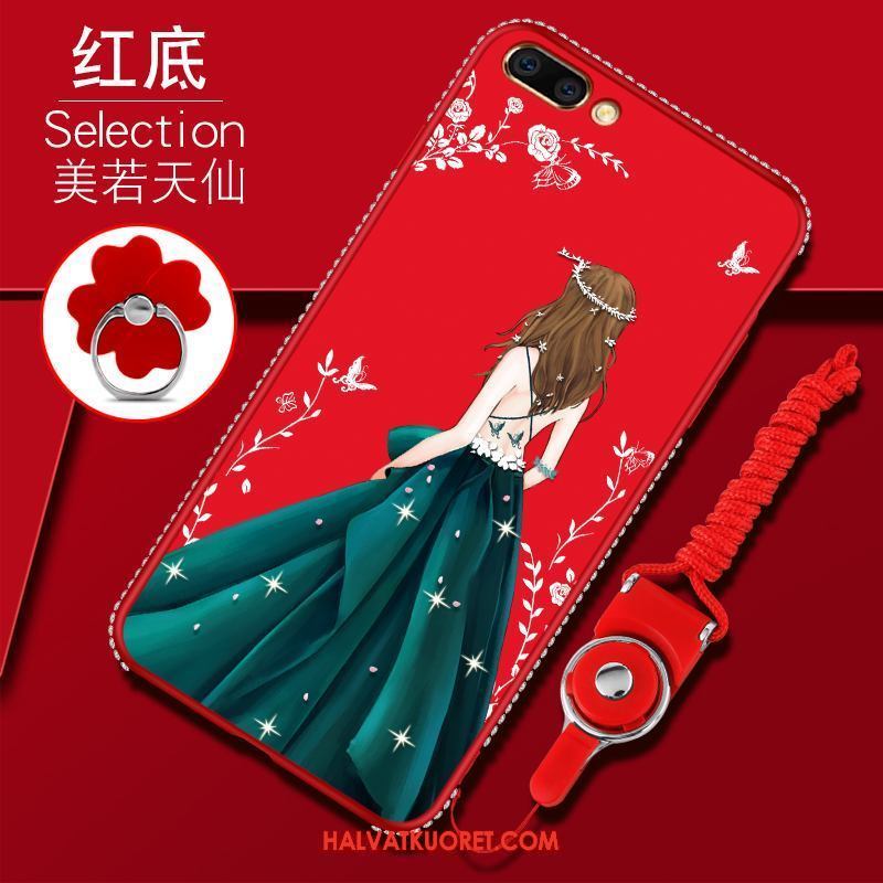 Oppo F9 Starry Kuoret Net Red Luova Trendi, Oppo F9 Starry Kuori Punainen Puhelimen