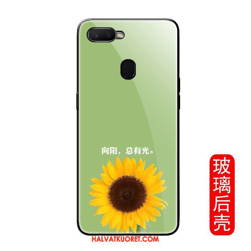 Oppo F9 Starry Kuoret Puhelimen Luova Auringonkukka, Oppo F9 Starry Kuori Lasi Murtumaton