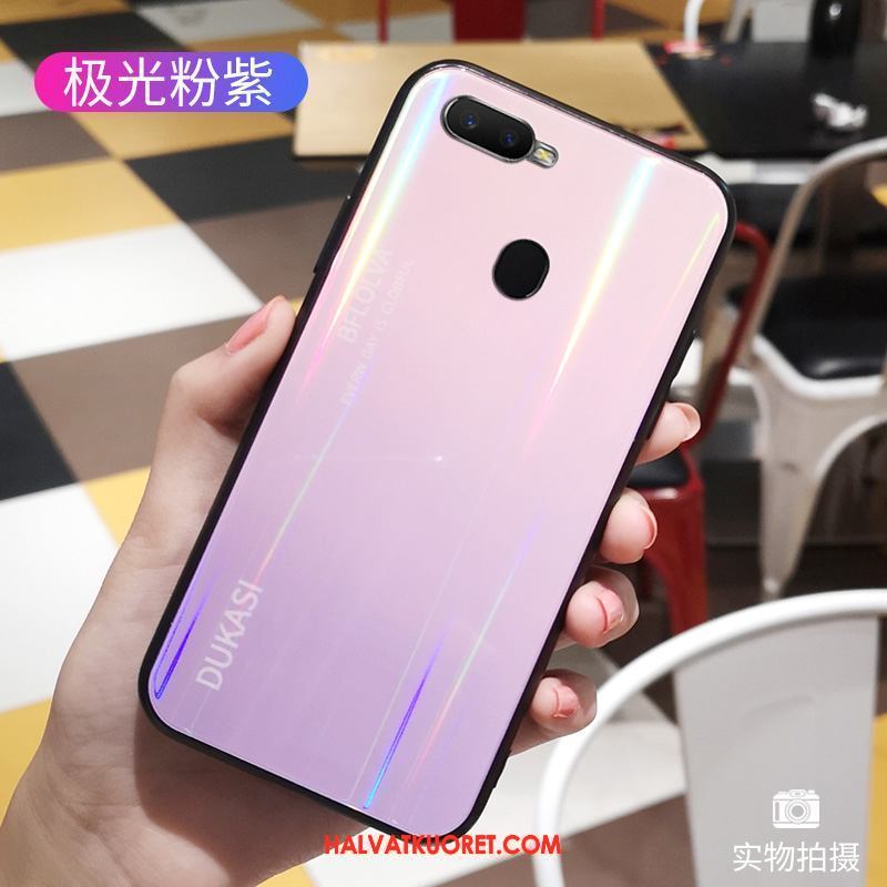 Oppo F9 Starry Kuoret Sininen Silikoni Net Red, Oppo F9 Starry Kuori Tila Suojaus