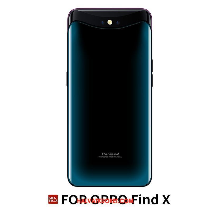 Oppo Find X Kuoret All Inclusive Simpukka Tummansininen, Oppo Find X Kuori Puhelimen Suojaus