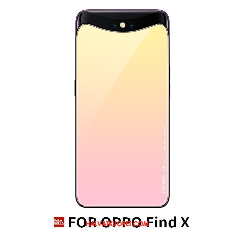 Oppo Find X Kuoret All Inclusive Simpukka Tummansininen, Oppo Find X Kuori Puhelimen Suojaus