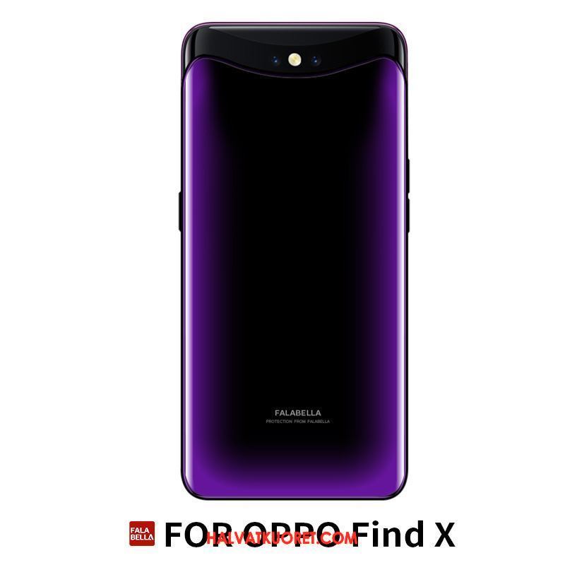 Oppo Find X Kuoret All Inclusive Simpukka Tummansininen, Oppo Find X Kuori Puhelimen Suojaus