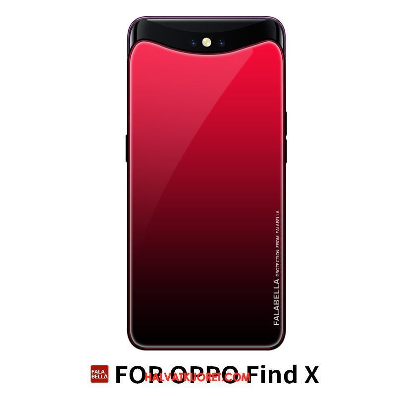 Oppo Find X Kuoret All Inclusive Simpukka Tummansininen, Oppo Find X Kuori Puhelimen Suojaus