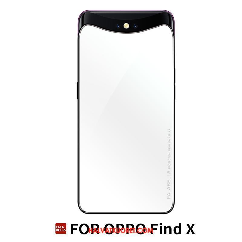 Oppo Find X Kuoret All Inclusive Simpukka Tummansininen, Oppo Find X Kuori Puhelimen Suojaus