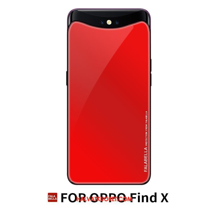 Oppo Find X Kuoret All Inclusive Simpukka Tummansininen, Oppo Find X Kuori Puhelimen Suojaus