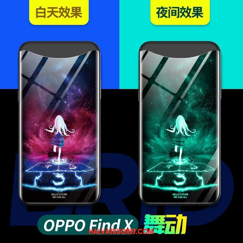 Oppo Find X Kuoret Kotelo Murtumaton Silikoni, Oppo Find X Kuori Luova Net Red