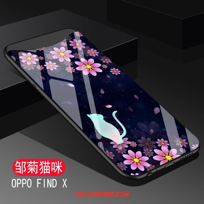 Oppo Find X Kuoret Kotelo Murtumaton Silikoni, Oppo Find X Kuori Pehmeä Neste Puhelimen