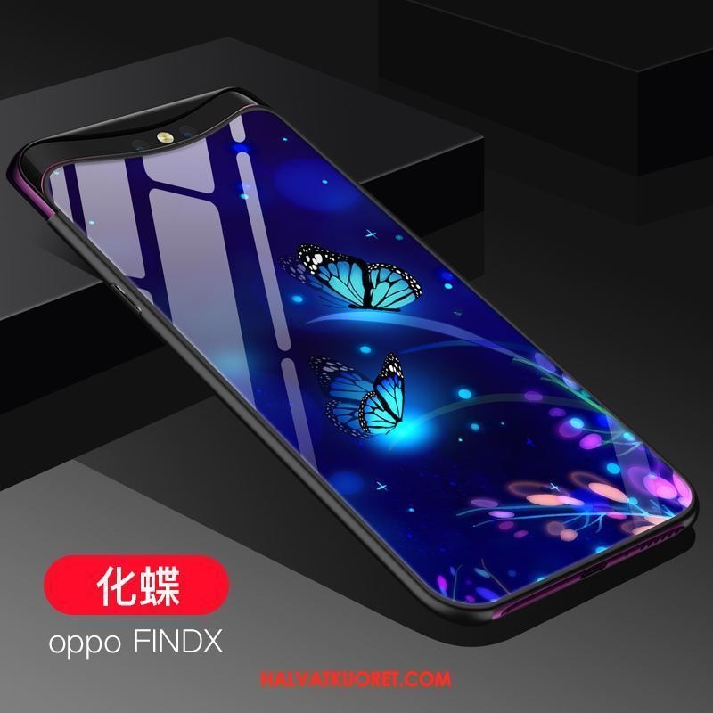 Oppo Find X Kuoret Kotelo Sininen, Oppo Find X Kuori Silikoni Trendi