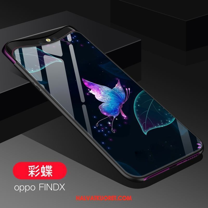 Oppo Find X Kuoret Kotelo Sininen, Oppo Find X Kuori Silikoni Trendi