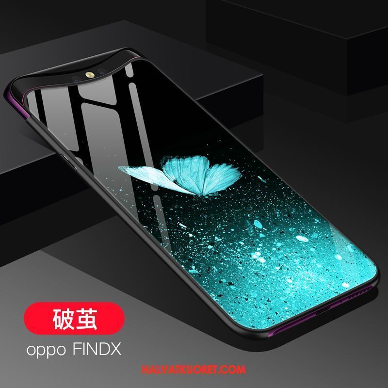 Oppo Find X Kuoret Kotelo Sininen, Oppo Find X Kuori Silikoni Trendi