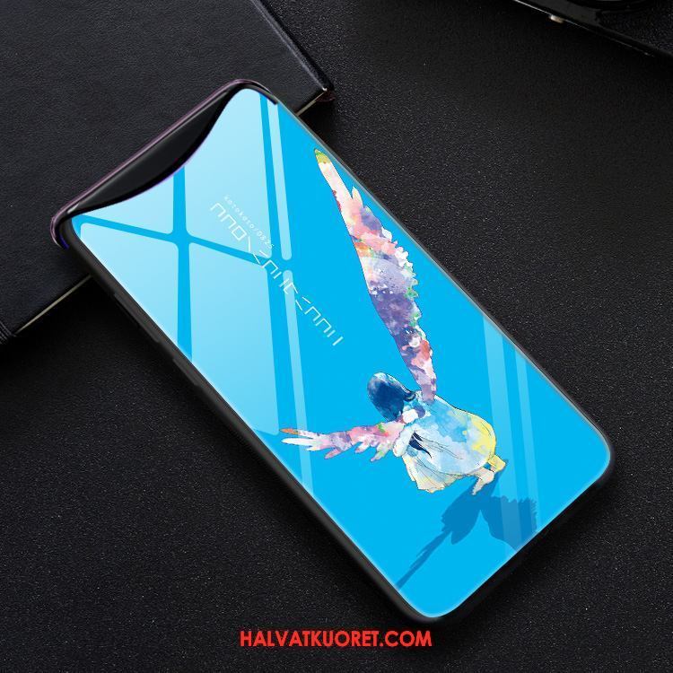 Oppo Find X Kuoret Lasi Puhelimen Keltainen, Oppo Find X Kuori Tila Karkaisu