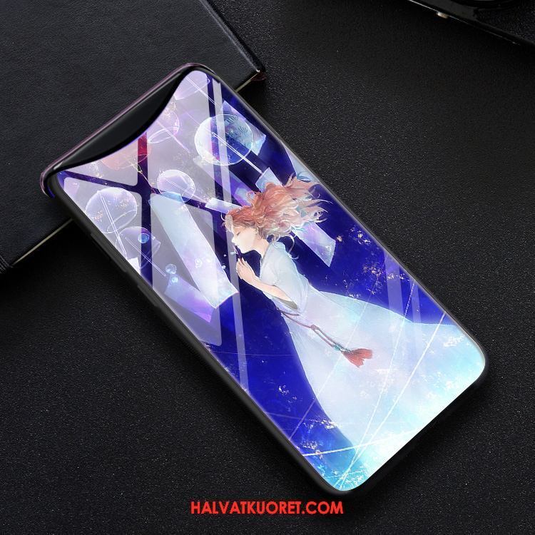 Oppo Find X Kuoret Lasi Puhelimen Keltainen, Oppo Find X Kuori Tila Karkaisu