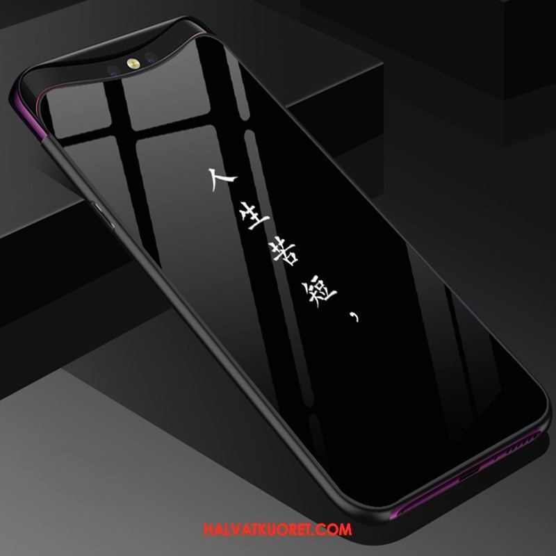 Oppo Find X Kuoret Luova Vihreä Pesty Suede, Oppo Find X Kuori Pehmeä Neste Murtumaton