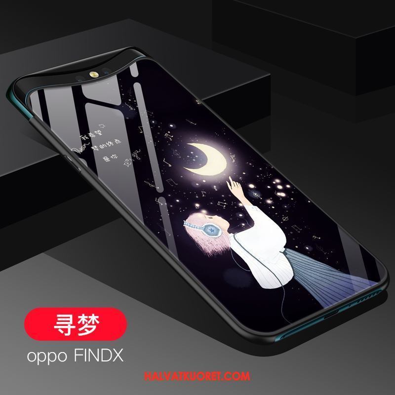 Oppo Find X Kuoret Puhelimen Persoonallisuus Kukkakuvio, Oppo Find X Kuori Punainen Kotelo