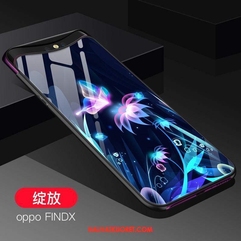 Oppo Find X Kuoret Ripustettavat Koristeet Sininen, Oppo Find X Kuori Puhelimen Lasi