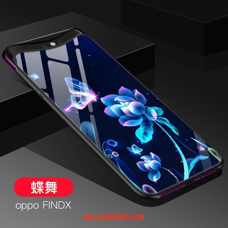 Oppo Find X Kuoret Ripustettavat Koristeet Sininen, Oppo Find X Kuori Puhelimen Lasi