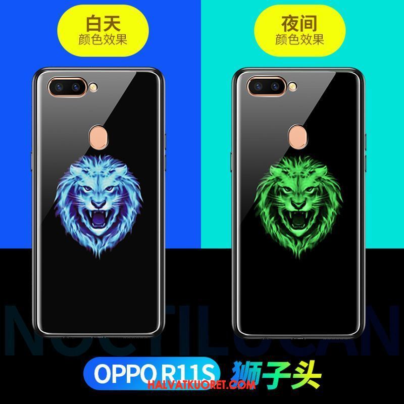 Oppo R11s Kuoret Kirkas Lasi, Oppo R11s Kuori Puhelimen Musta