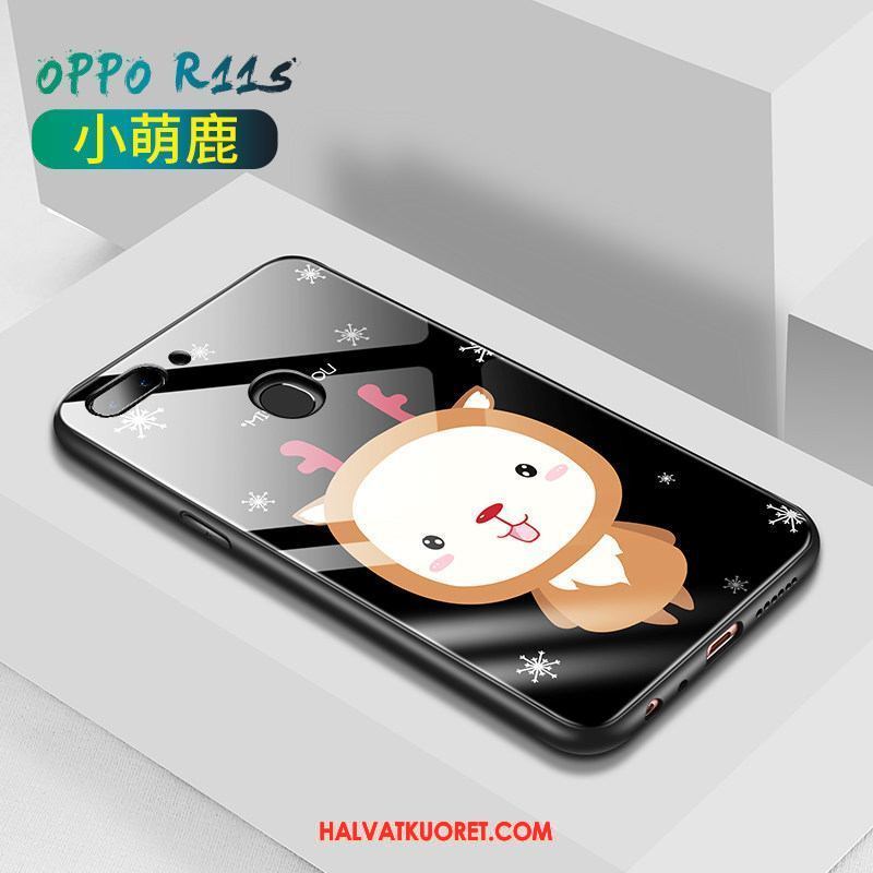 Oppo R11s Kuoret Silikoni All Inclusive Pehmeä Neste, Oppo R11s Kuori Sarjakuva