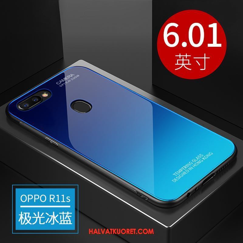 Oppo R11s Kuoret Trendi Ultra Ohut, Oppo R11s Kuori Sininen