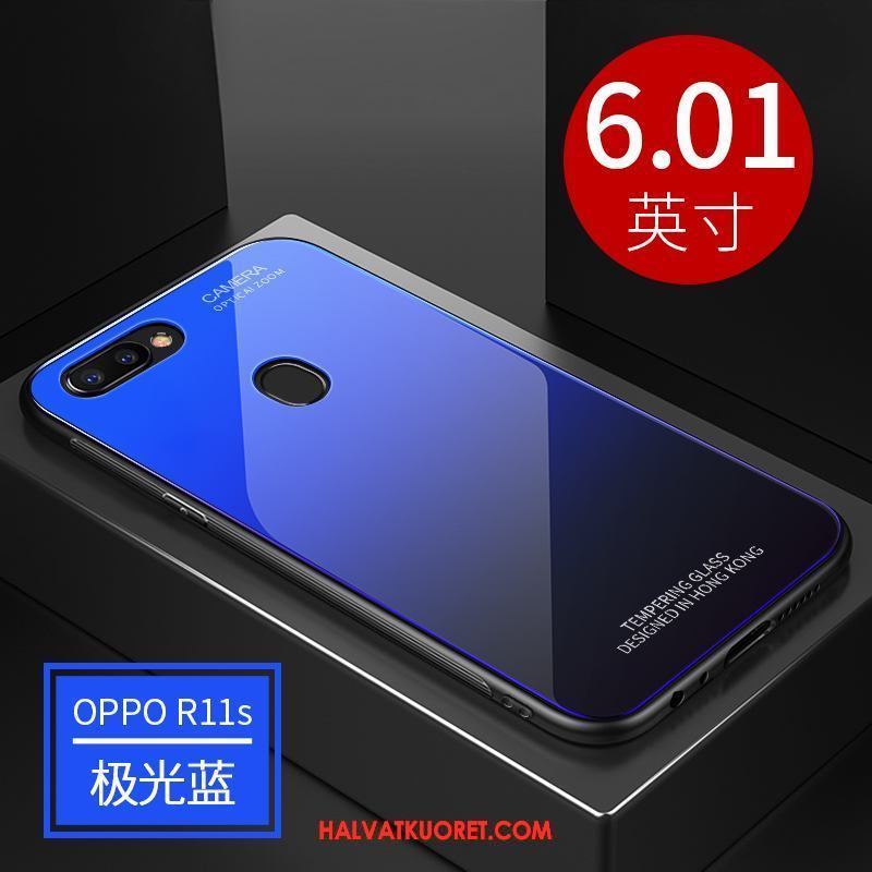 Oppo R11s Kuoret Trendi Ultra Ohut, Oppo R11s Kuori Sininen