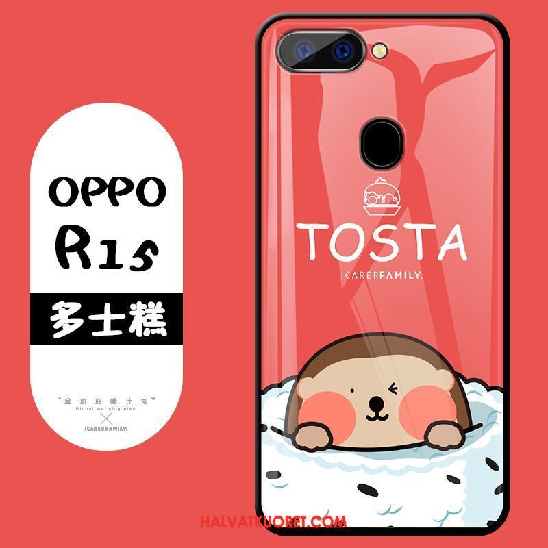 Oppo R15 Kuoret All Inclusive Lasi, Oppo R15 Kuori Kotelo Murtumaton