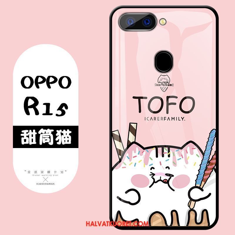 Oppo R15 Kuoret All Inclusive Lasi, Oppo R15 Kuori Kotelo Murtumaton