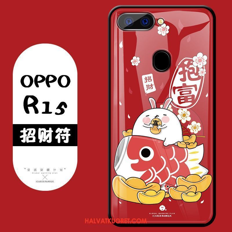 Oppo R15 Kuoret All Inclusive Lasi, Oppo R15 Kuori Kotelo Murtumaton