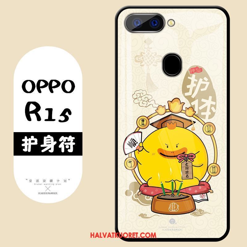 Oppo R15 Kuoret All Inclusive Lasi, Oppo R15 Kuori Kotelo Murtumaton