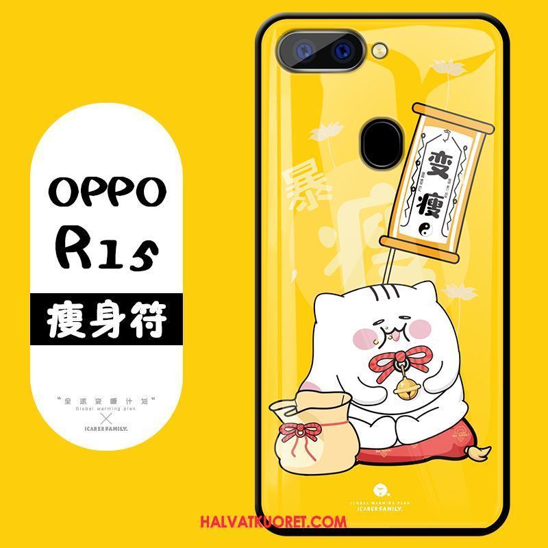 Oppo R15 Kuoret All Inclusive Lasi, Oppo R15 Kuori Kotelo Murtumaton