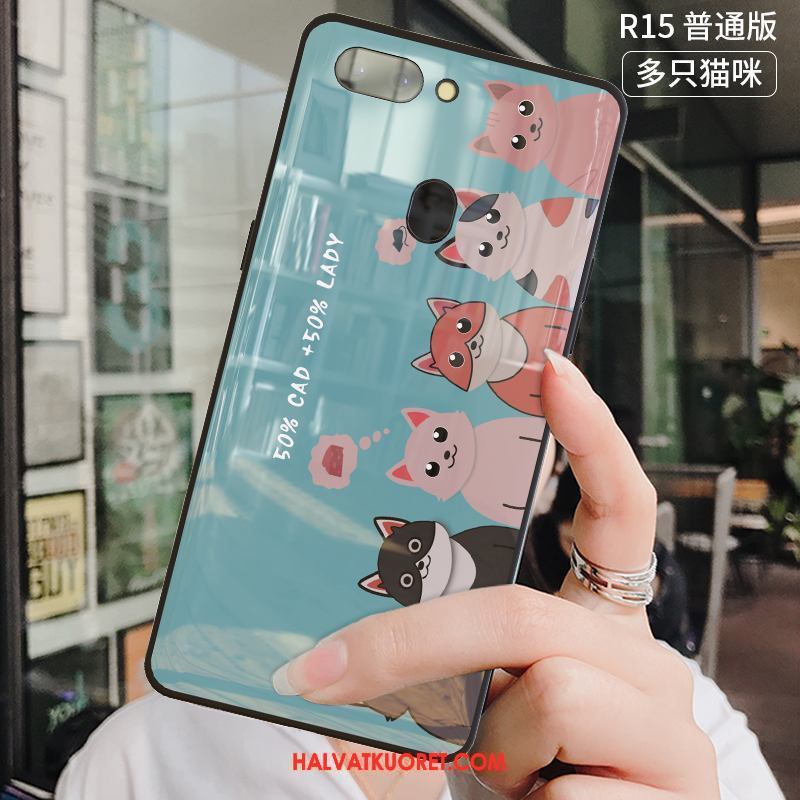 Oppo R15 Kuoret Murtumaton Puhelimen Karkaisu, Oppo R15 Kuori Persoonallisuus Luova