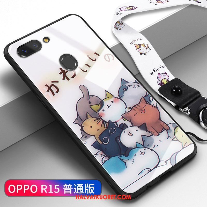 Oppo R15 Kuoret Net Red Ultra Trendi, Oppo R15 Kuori Lasi Ihana