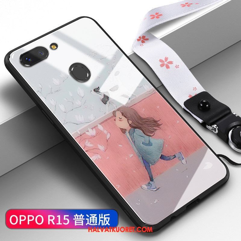 Oppo R15 Kuoret Net Red Ultra Trendi, Oppo R15 Kuori Lasi Ihana