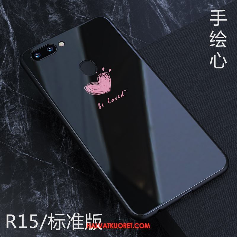 Oppo R15 Kuoret Tähti Murtumaton Lasi, Oppo R15 Kuori Kotelo Trendi